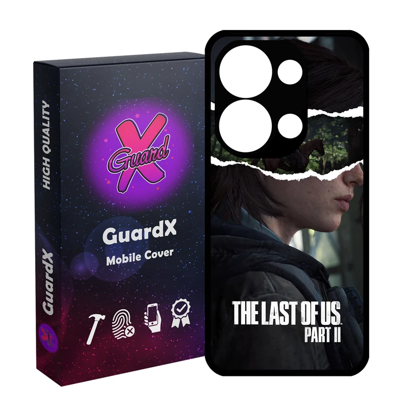 کاور گارد ایکس طرح The Last of Us مدل 10915 مناسب برای گوشی موبایل شیائومی Redmi Note 13 Pro 4G / Poco M6 Pro 4G