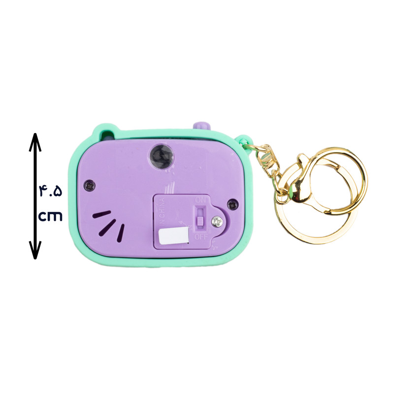 جاکلیدی دخترانه مدل دوربین فانتزی کد 4330-1