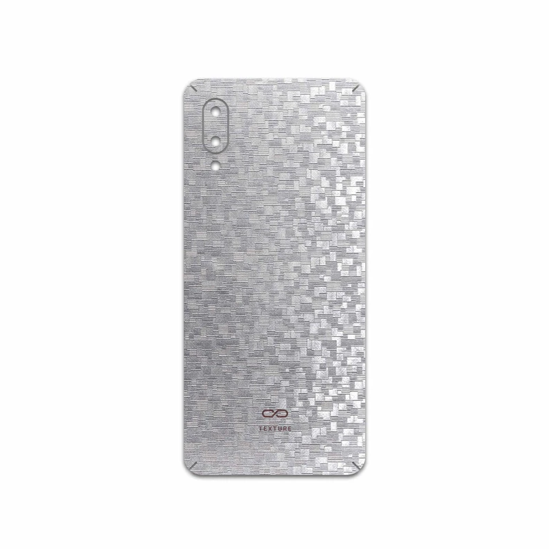 برچسب پوششی ماهوت مدل Silver-Silicon مناسب برای گوشی موبایل سامسونگ Galaxy A02