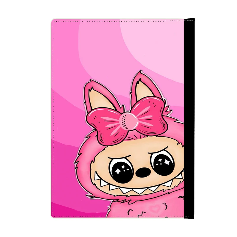 کلاسور پاد آفرین مدل فانتزی کارتونی طرح لبوبو کیوت و بامزه ترند کد p45