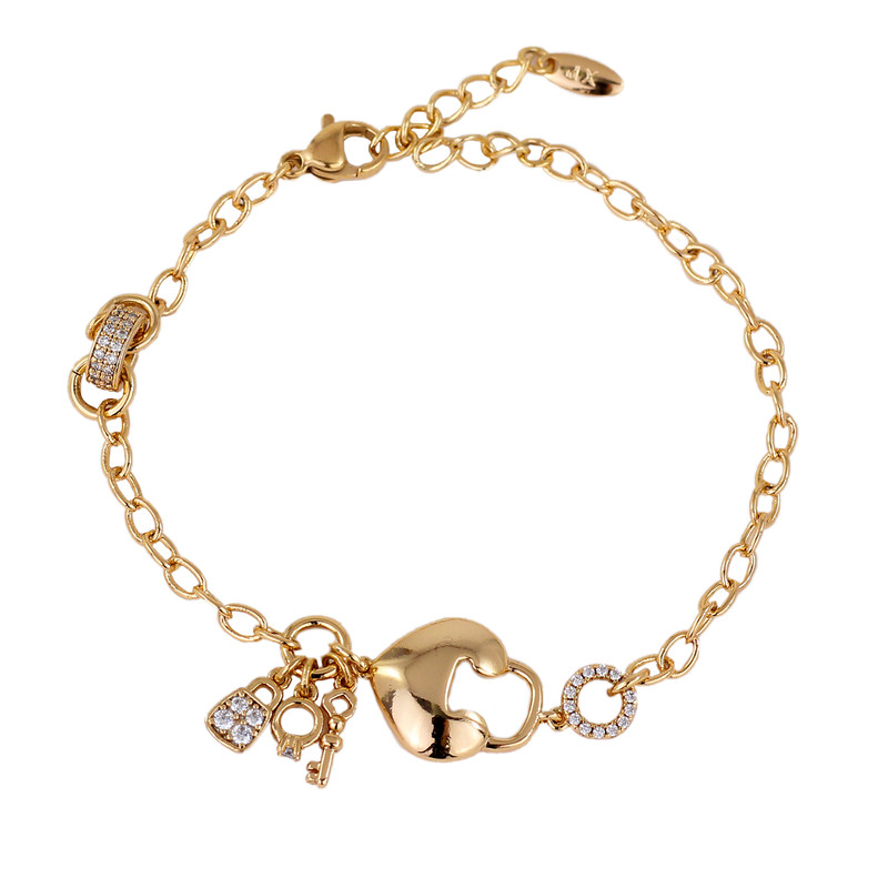 دستبند زنانه ژوپینگ مدل قلب کد K388