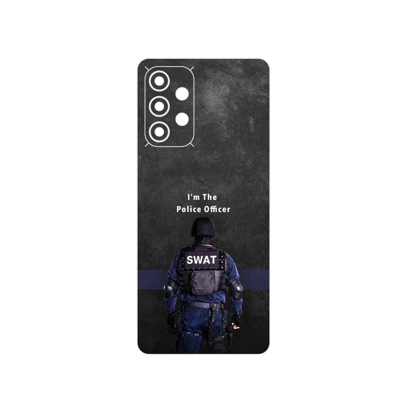 برچسب پوششی ماهوت مدل Police Officer مناسب برای گوشی موبایل سامسونگ Galaxy A33 5G