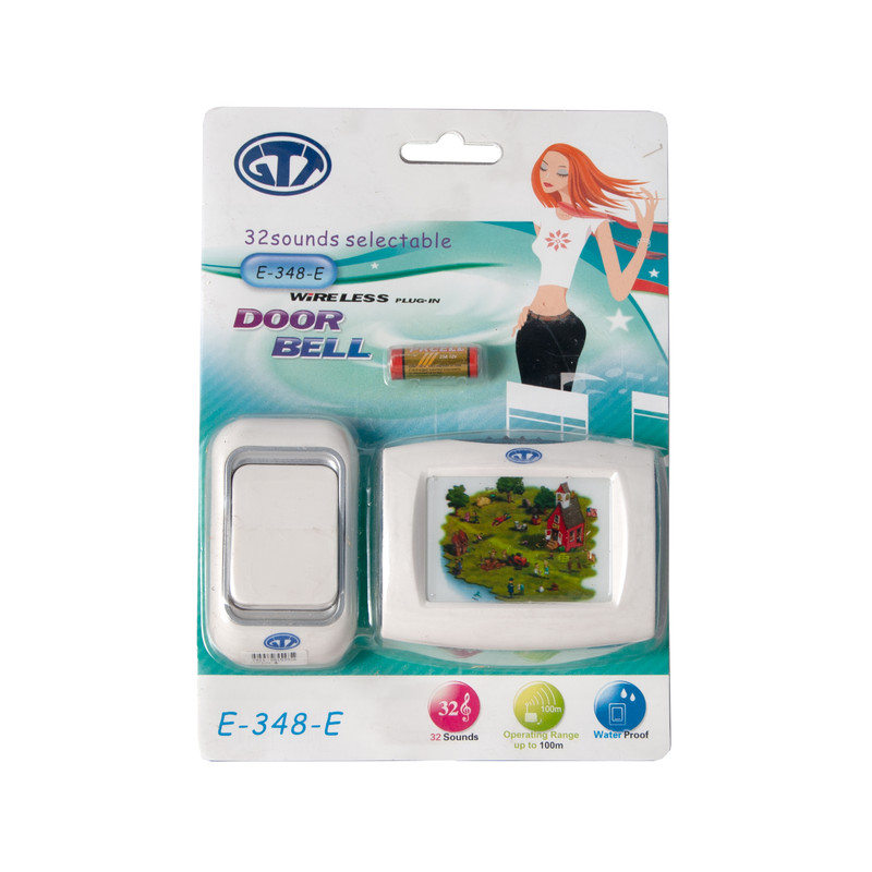 زنگ بی سیم جی تی تی مدل E-348-E کد 5