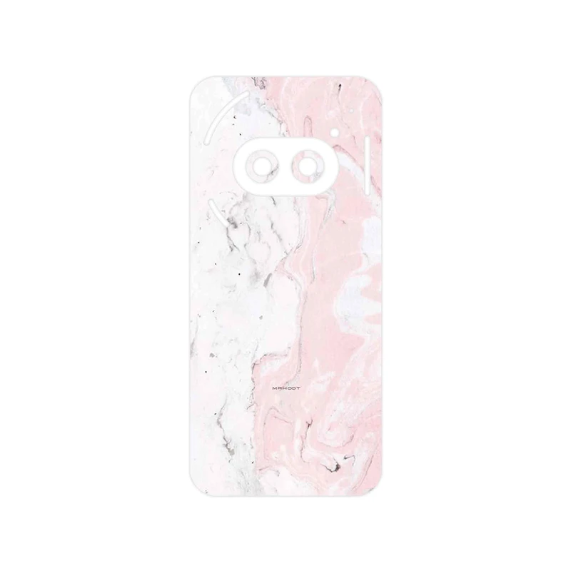 برچسب پوششی ماهوت مدل Blanco_Pink_Marble مناسب برای گوشی موبایل ناتینگ فون 2a