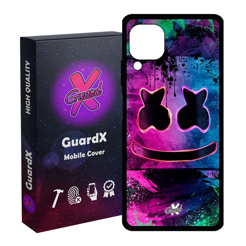 کاور گارد ایکس طرح Marshmello مدل Glass10028 مناسب برای گوشی موبایل هوآوی Nova 7i / Nova 6 SE / P40 Lite