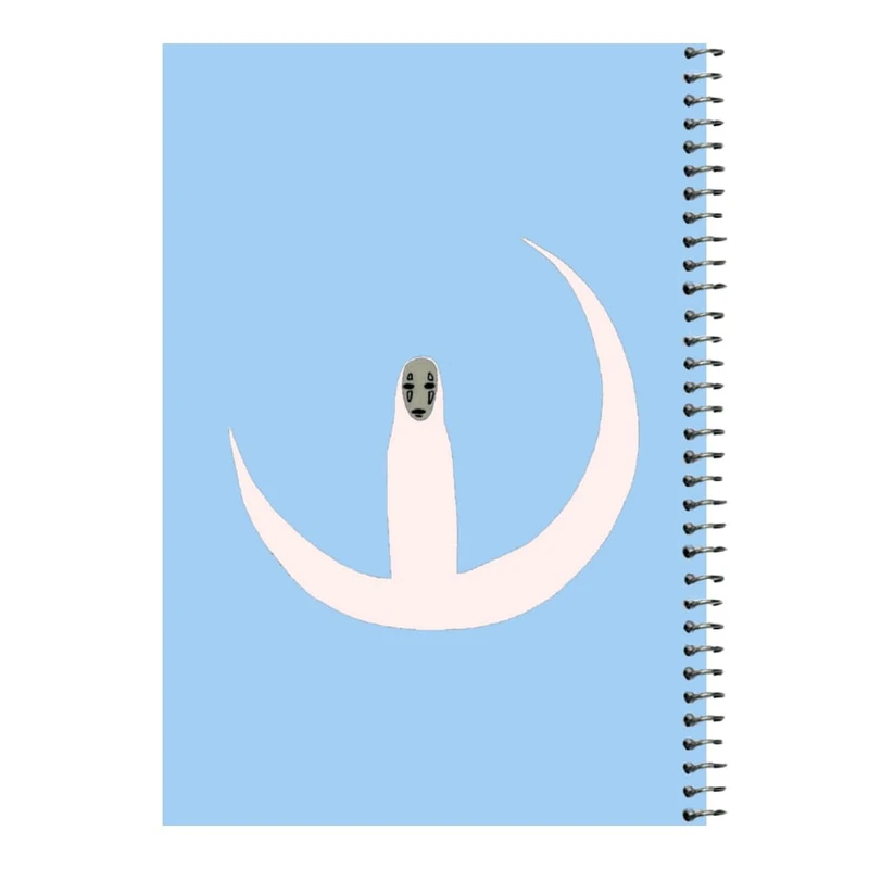 دفتر مشق 80 برگ اس جی مدل ماه و جادوگر   