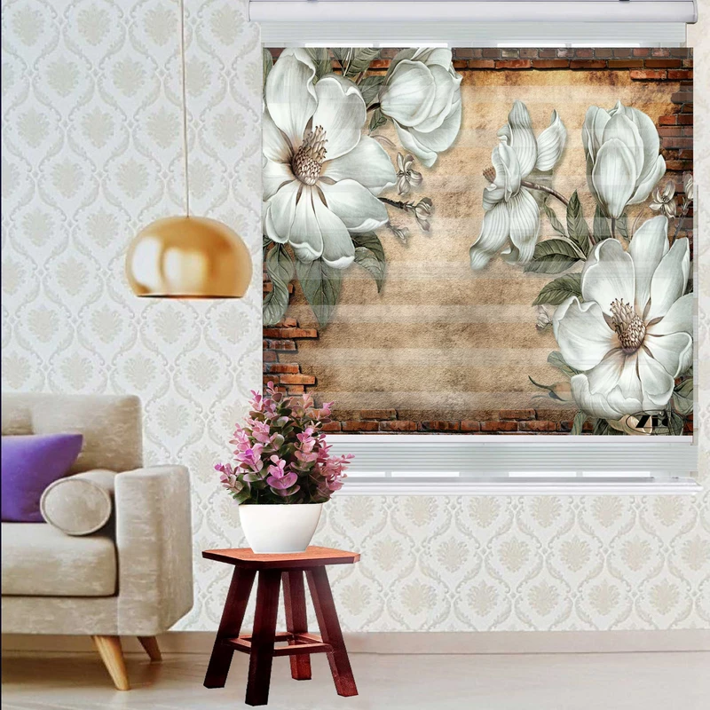 پرده زبرا زیو کد 3D1089 سایز 150x200 سانتی متر