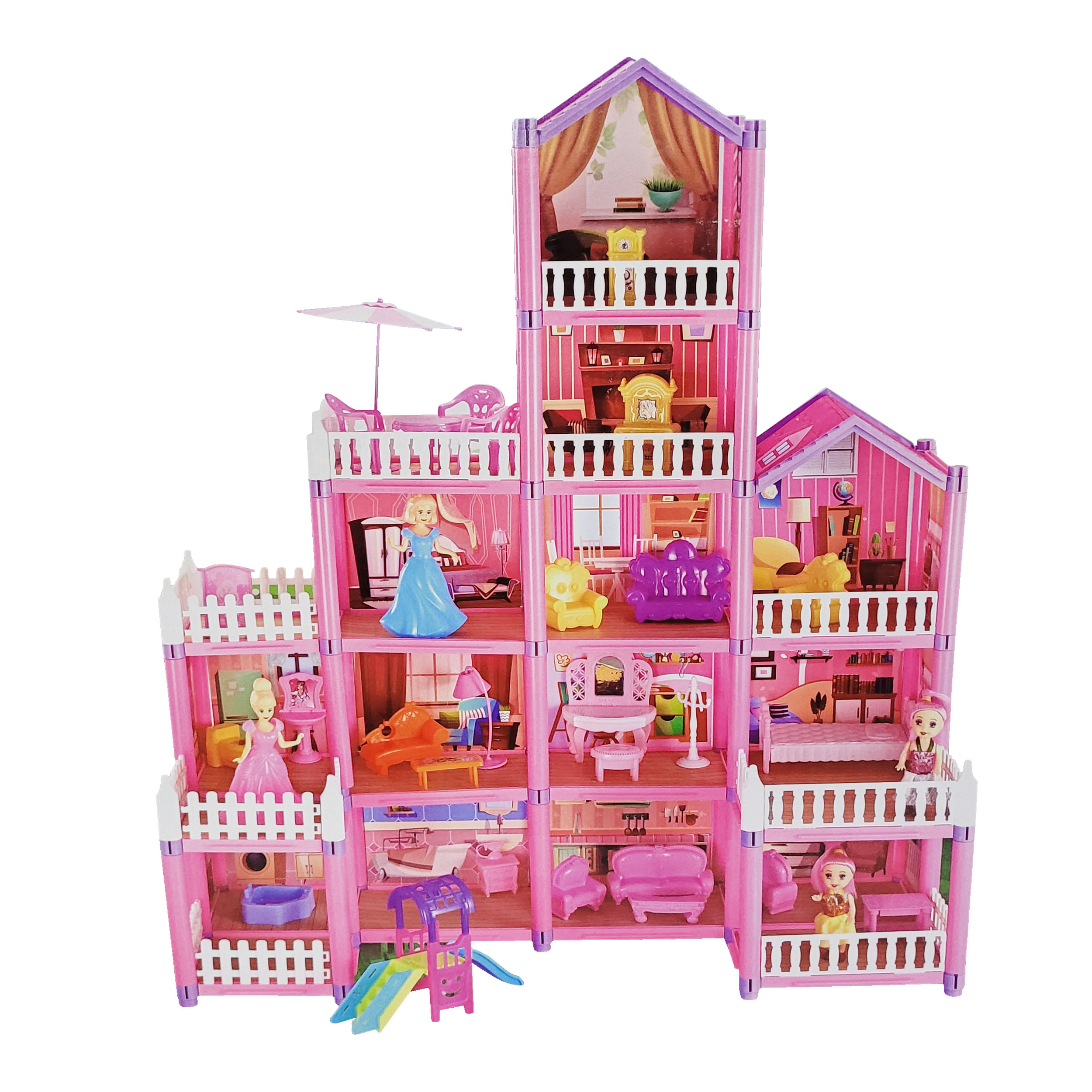 اسباب بازی طرح خانه عروسکی مدل Dream castle کد 55