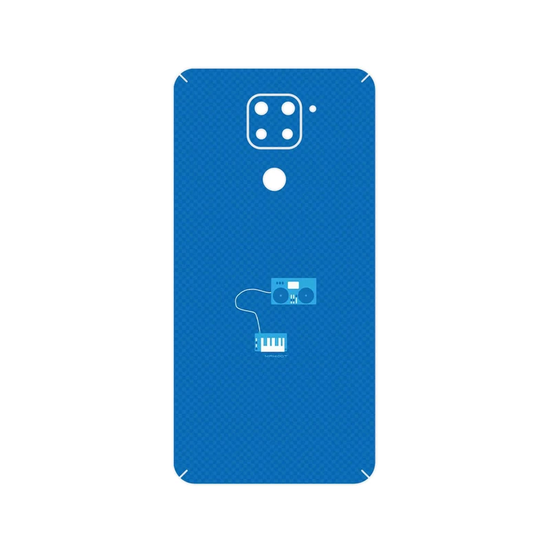 برچسب پوششی ماهوت مدل Minimal DJ Icon مناسب برای گوشی موبایل شیائومی Redmi Note 9