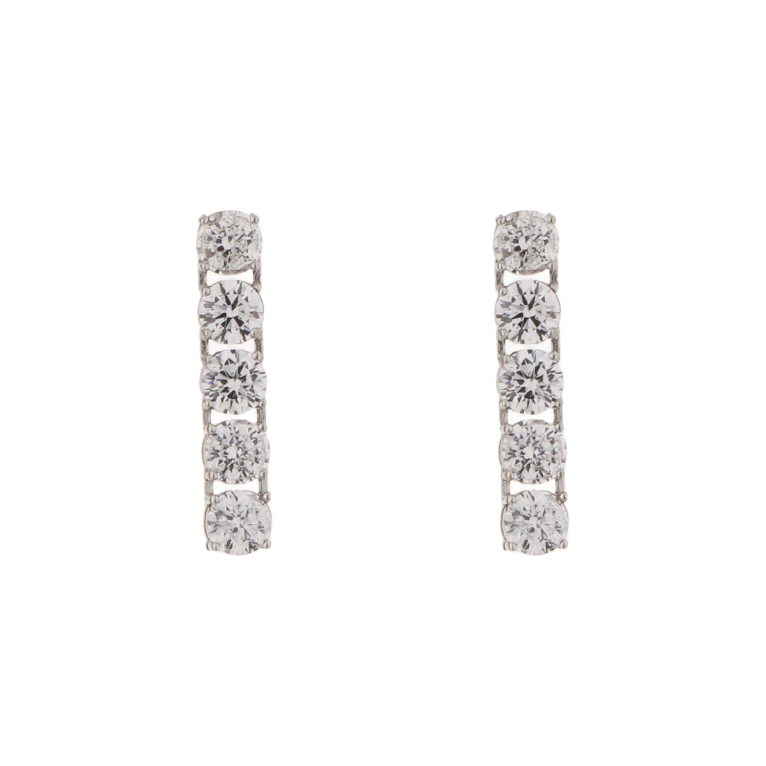 گوشواره طلا 18 عیار زنانه تاج مدل 1158-1