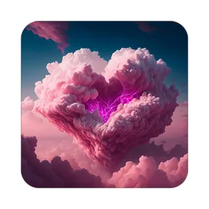 زیر لیوانی کاکتی مدل عاشقانه کد mp12138