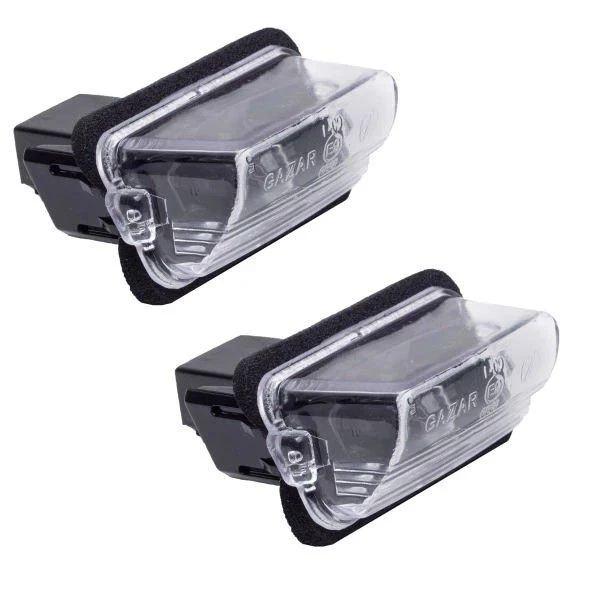 چراغ پلاک خودرو مدل اتوسل یدک کد 4003 مناسب برای پژو 206 و دنا بسته 2 عددی