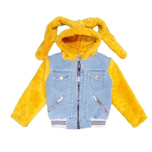 سویشرت دخترانه مدل لی مخمل کد 99-136