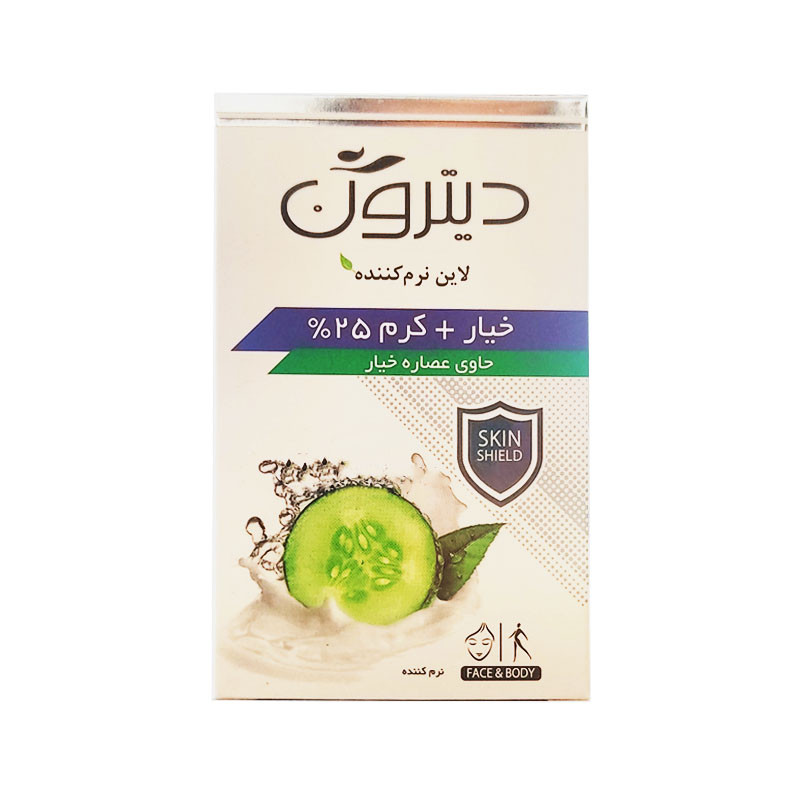 صابون شستشو دیترون مدل خیار وزن 110 گرم صابون شستشو دیترون مدل خیار وزن 110 گرم