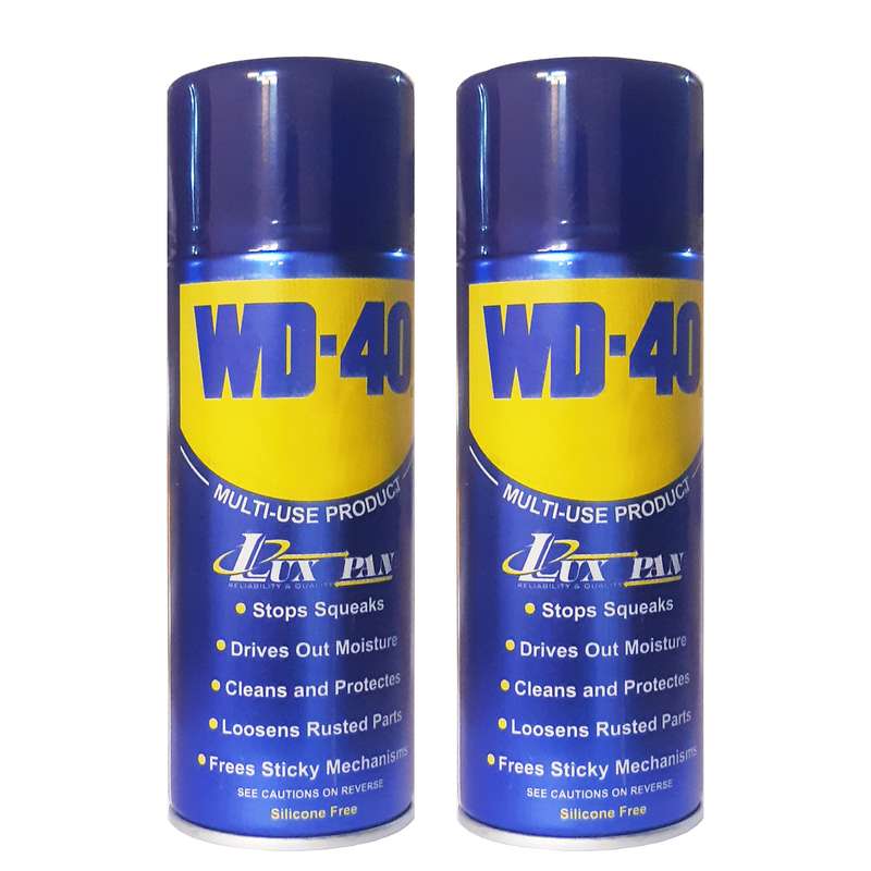 اسپری روان کننده لوکس پن مدل WD-40 حجم 330 میلی لیتر بسته دو عددی