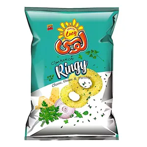  اسنک رینگی پنیری و پیاز و جعفری لوسی - 160 گرم