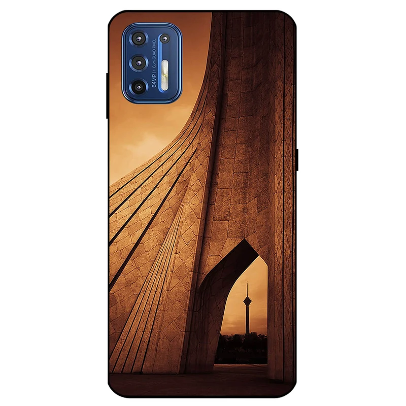 کاور مگافون طرح آزادی مدل 1901 مناسب برای گوشی موبایل موتورولا Moto G9 Plus