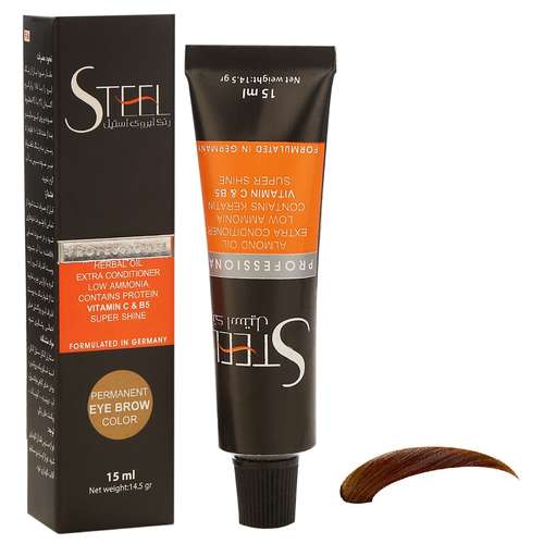 رنگ ابرو استیل شماره 8.68 حجم 15 میلی لیتر رنگ بلوند مارگاریتا