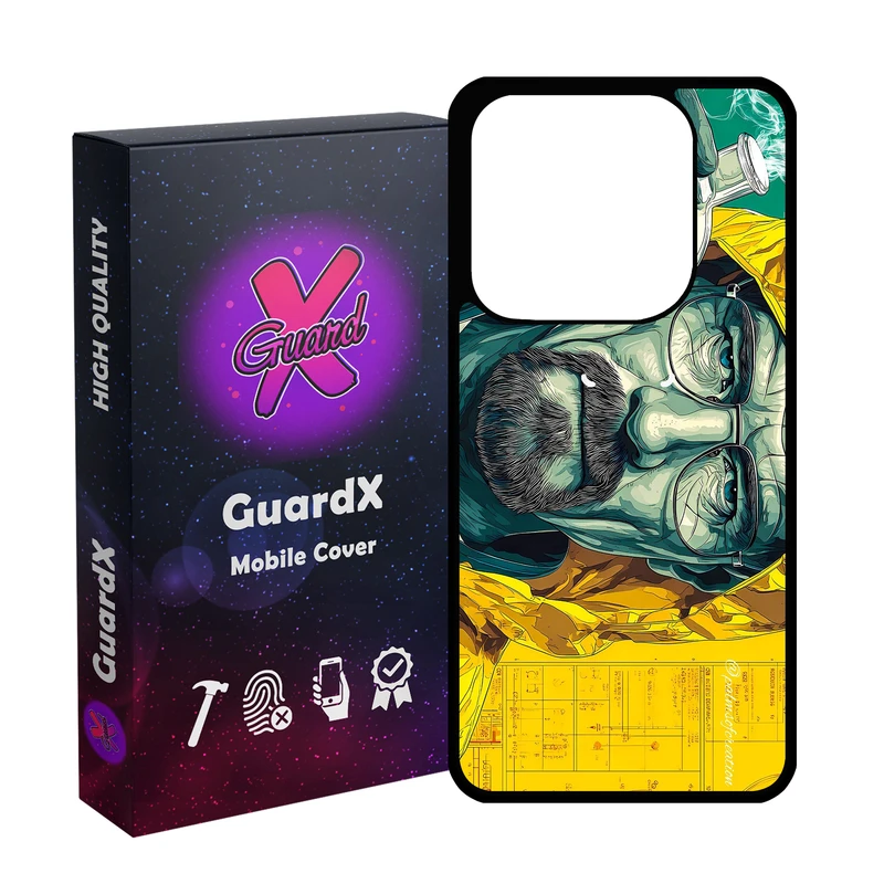 کاور گارد ایکس طرح Walter White مدل 11072 مناسب برای گوشی موبایل شیائومی Redmi Note 14 4G