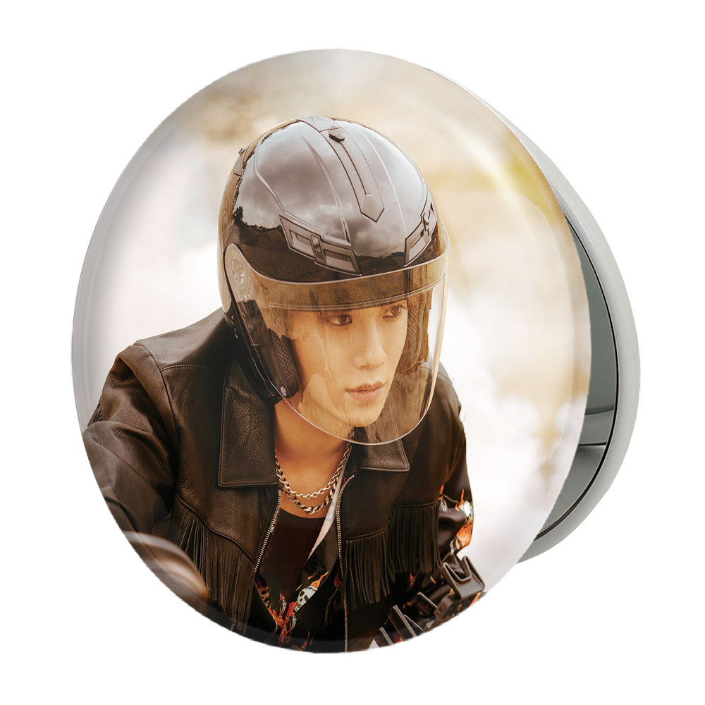 آینه جیبی خندالو طرح چن گروه اکسو EXO مدل تاشو کد 16840