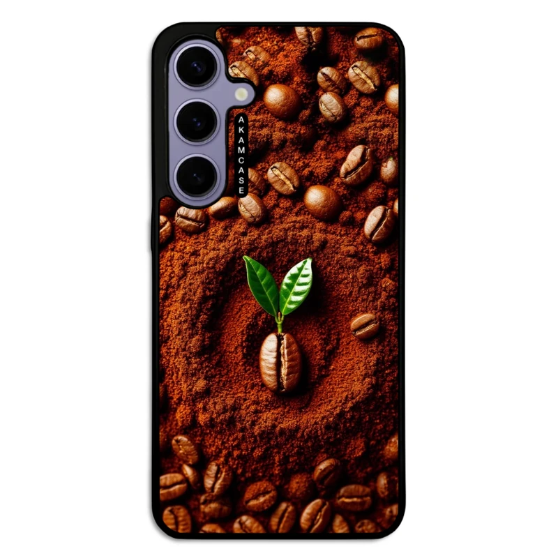 کاور آکام مدل AMC-WSGS24P-COFFEE-14 مناسب برای گوشی موبایل سامسونگ Galaxy S24 Plus