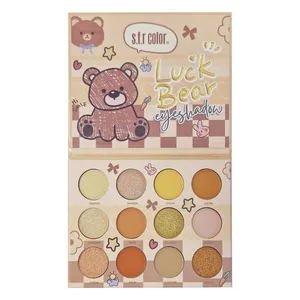 پالت سایه چشم اس اف آر کالر مدل Luck Bear