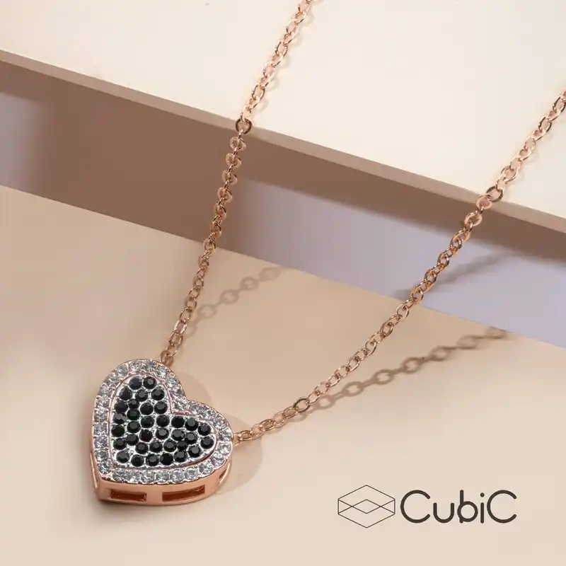 گردنبند زنانه کوبیک مدل QN-561152