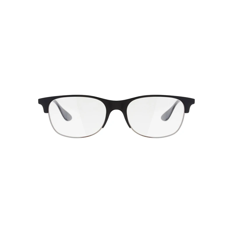 فریم عینک طبی کلاب مستر (Clubmaster) ری بن مدل 0RX4319V-2000-55 مناسب برای صورت مربع، مستطیل، بیضی و مثلث