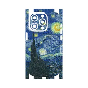 MAHOOT The Starry Night of van Gogh-FullSkin Cover Sticker for Apple iPhone 15 Pro