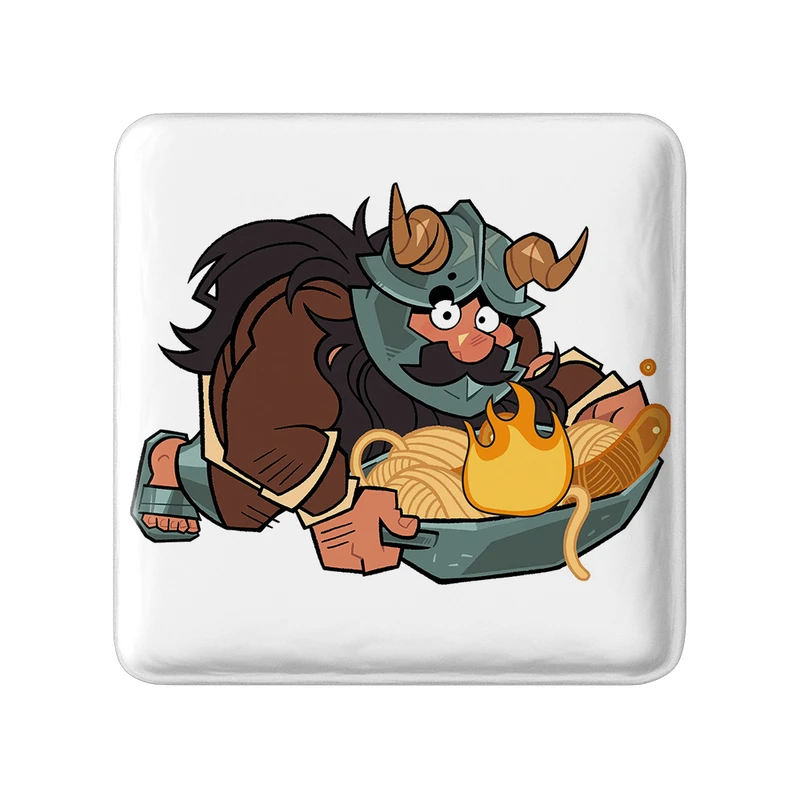 پیکسل خندالو طرح سنشی انیمه خوشمزه در سیاه چال مدل مربعی کد 35886