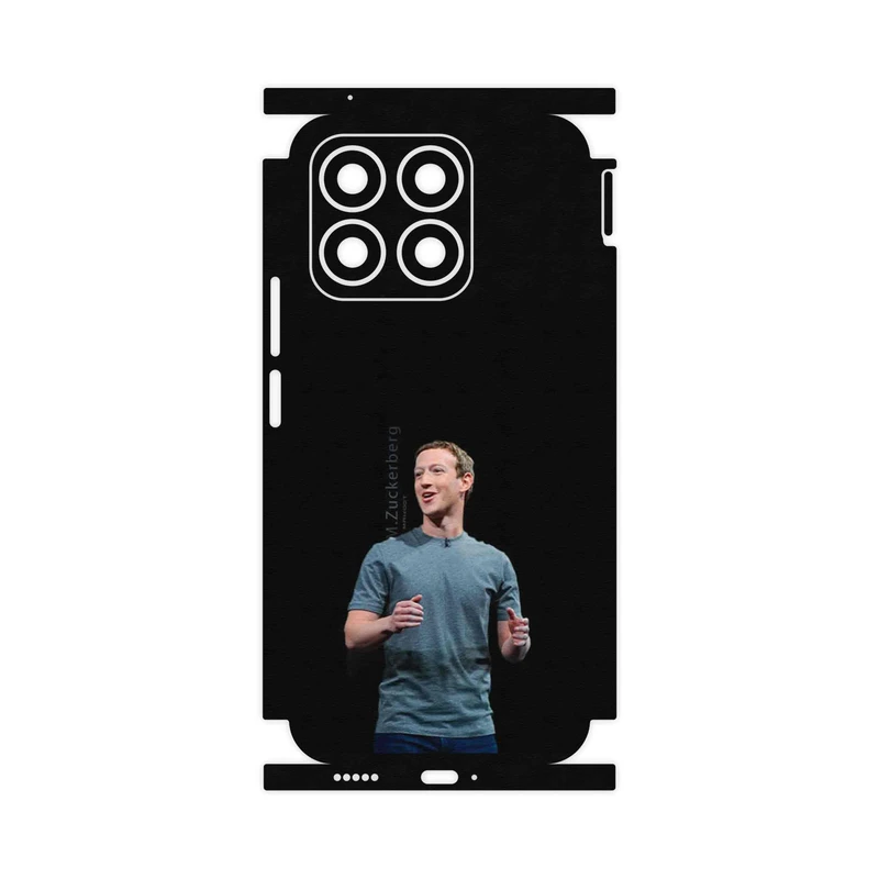 برچسب پوششی ماهوت مدل Mark_Zuckerberg-FullSkin مناسب برای گوشی موبایل آنر X8b