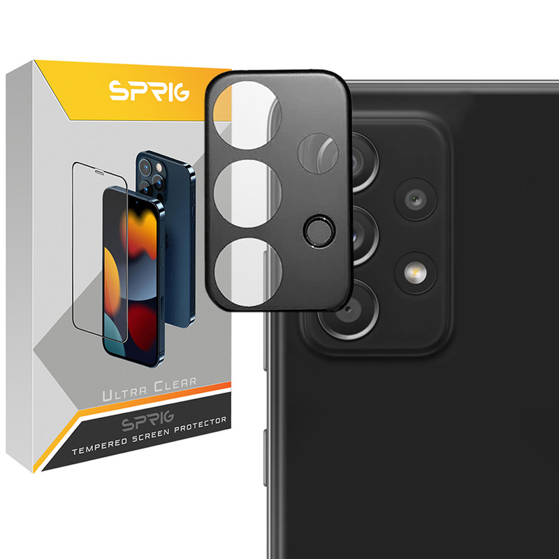 محافظ لنز دوربین اسپریگ مدل 3D-SP مناسب برای گوشی موبایل سامسونگ Galaxy A72