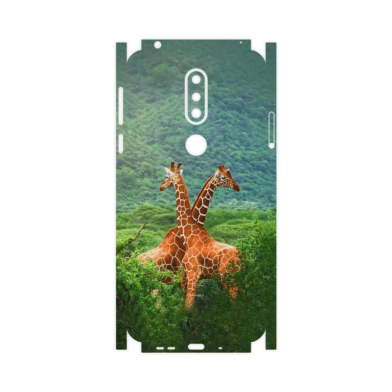 برچسب پوششی ماهوت مدل Giraffe-FullSkin مناسب برای گوشی موبایل نوکیا 7.1