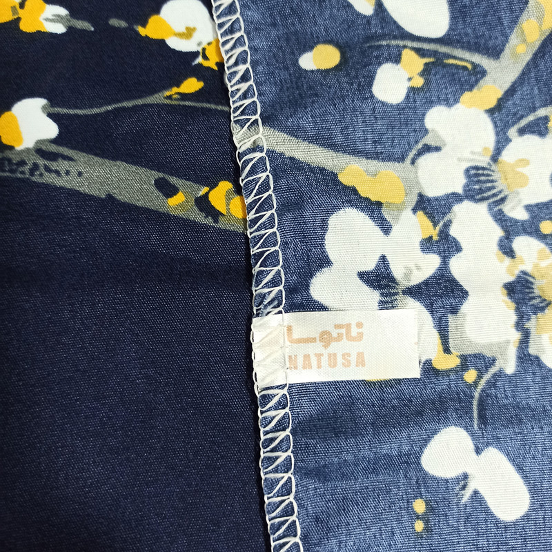 کاور لحاف ناتوسا مدل شکوفه دو نفره سایز 200x220 سانتی متر
