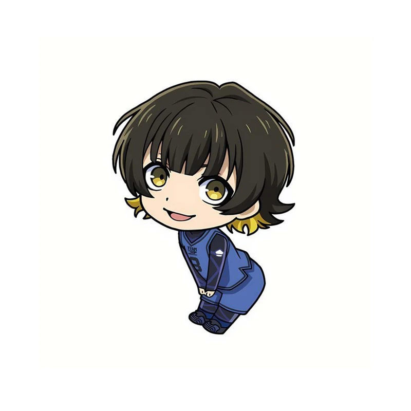 استیکر لپ تاپ و موبایل مدل انیمه طرح بلو لاک مگورو باچیرا blue lock Meguru Bachira کد 1473