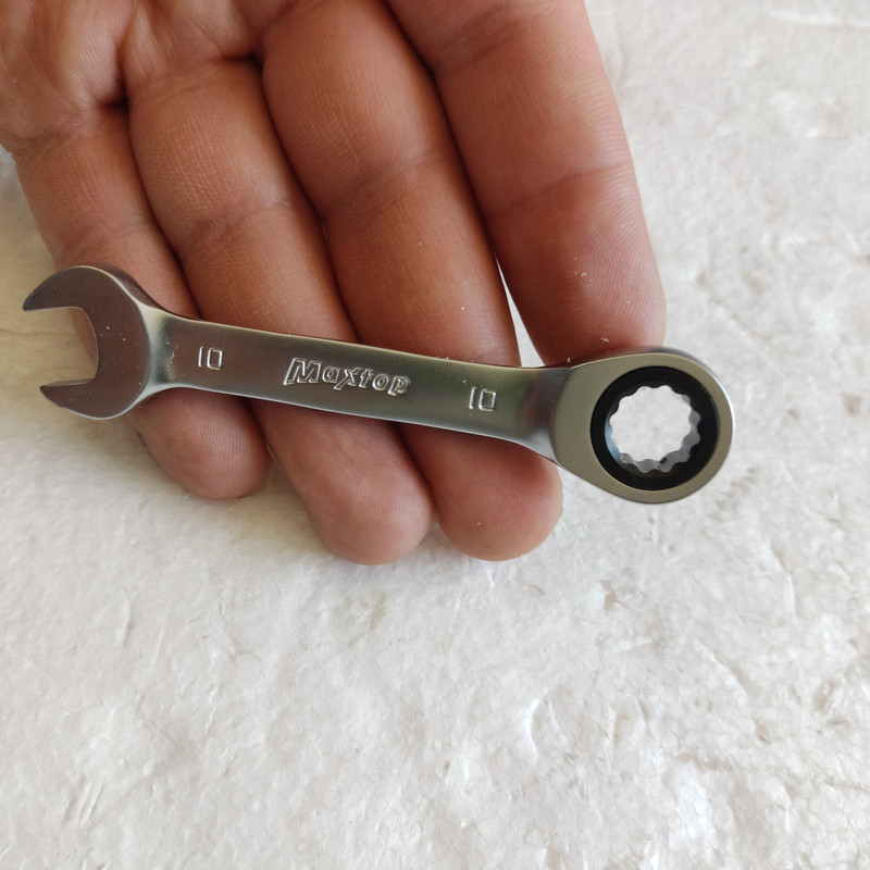 آچار یکسر تخت و یکسر جغجغه ای مکس تاپ مدل MAX -10 سایز 10 میلی متر