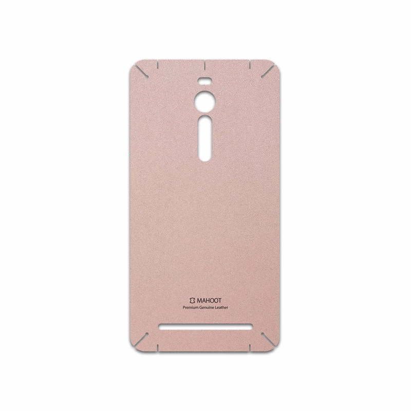 برچسب پوششی ماهوت مدل Rose Gold Leather مناسب برای گوشی موبایل ایسوس Zenfone 2