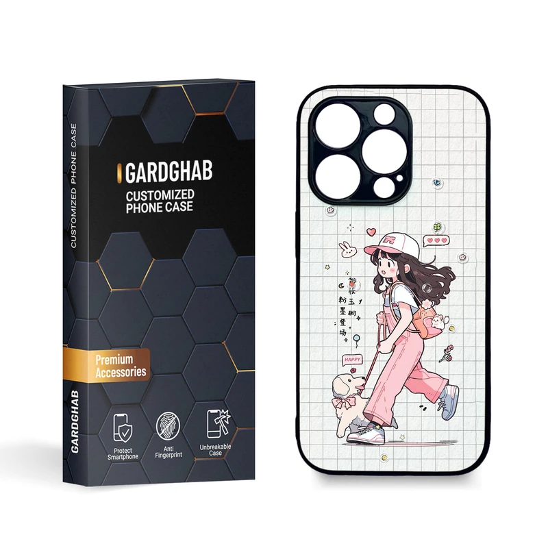  کاور گارد قاب مدل دخترانه مناسب برای گوشی موبایل اپل Iphone 14 Promax