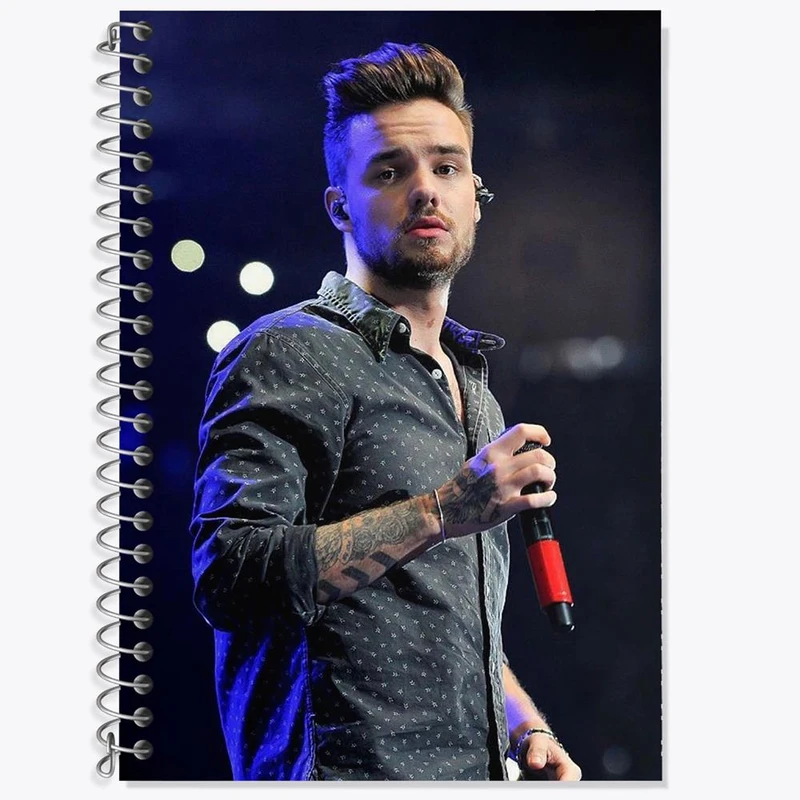 دفتر لغت 50 برگ خندالو مدل لیام پین گروه موسیقی وان دایرکشن One Direction کد 18956