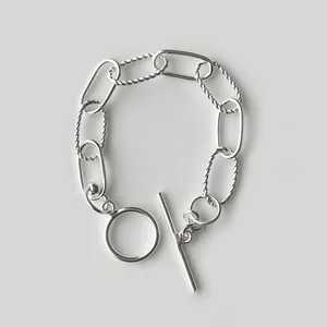 دستبند نقره زنانه مدل 287