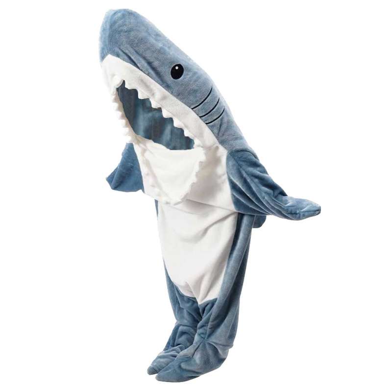 پتو مدل کوسه ای سایز 175x75 سانتی متر