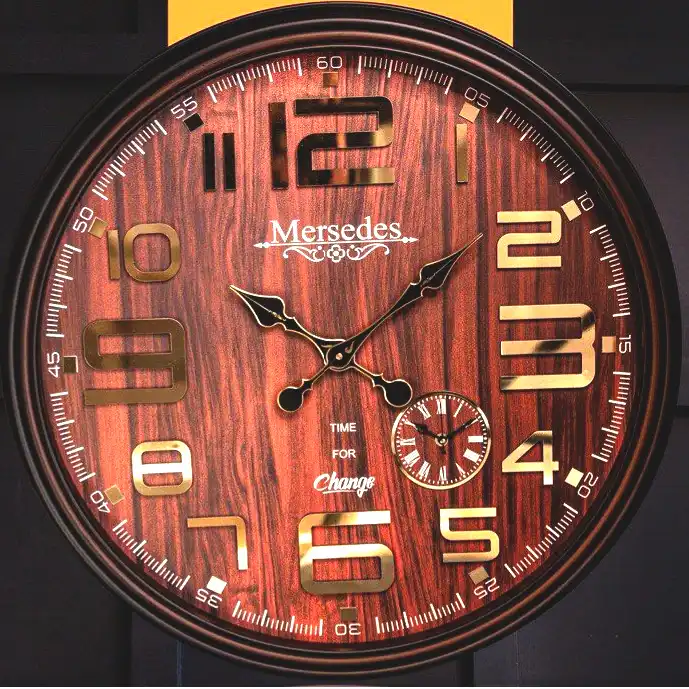 ساعت دیواری مدل مرسدس کد 110