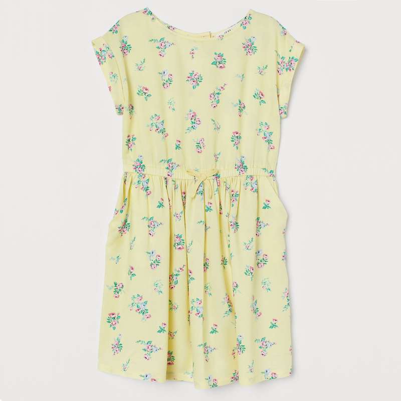 پیراهن دخترانه اچ اند ام مدل 0803342004