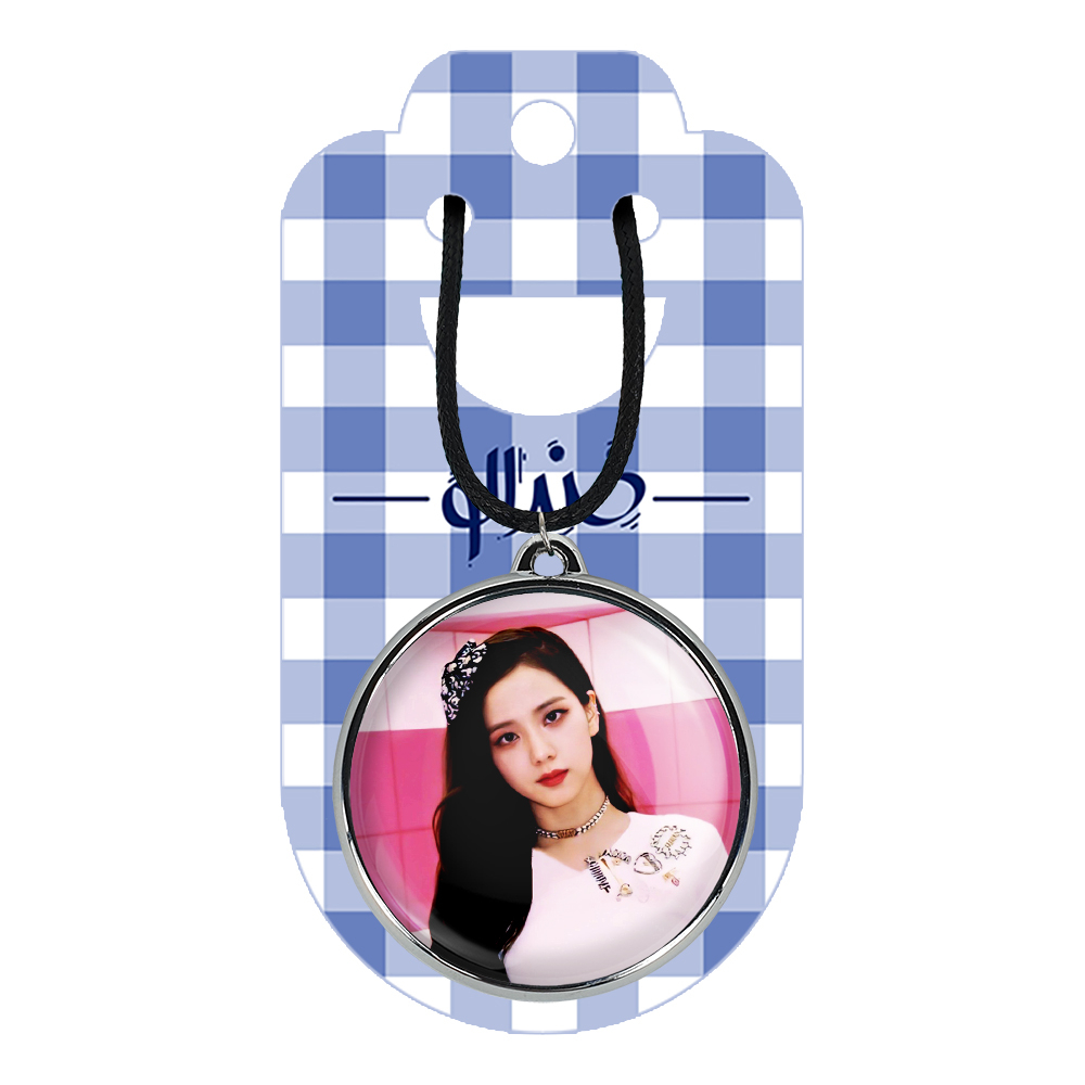 گردنبند خندالو مدل جیسو بلک پینک کد 1418914198