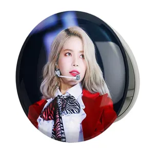 آینه جیبی خندالو طرح سولار گروه مامامو Mamamoo مدل تاشو کد 11811 