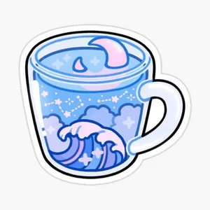 استیکر لپ تاپ مدل kawai کد 2808