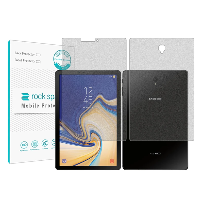 محافظ صفحه نمایش مات راک اسپیس مدل HyMTT مناسب برای تبلت سامسونگ Galaxy Tab S4 10.5 به همراه محافظ پشت تبلت