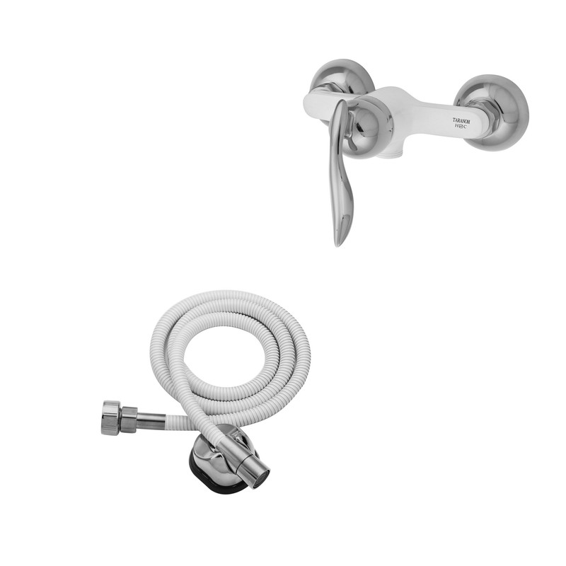 شیر سرویس بهداشتی ترنم مدل قهرمان تپس کدSK همراه با شلنگ