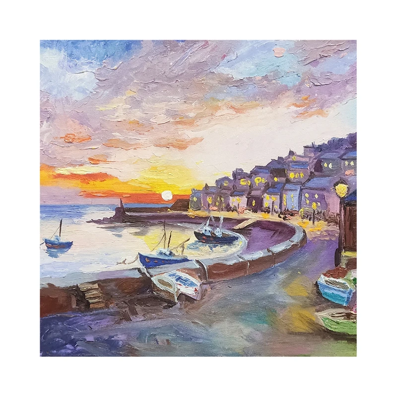 تابلو نقاشی رنگ روغن به سبک امپرسیونیسم کد G0293