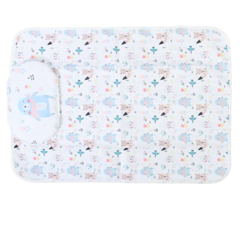 زیرانداز تعویض نوزاد مدل خرس به همراه بالش